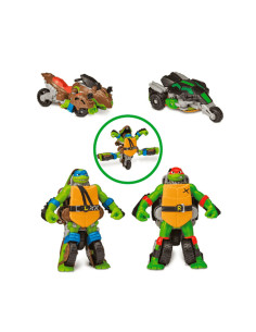 Tortugas Ninja Vehículo Transformable Surtido - El...