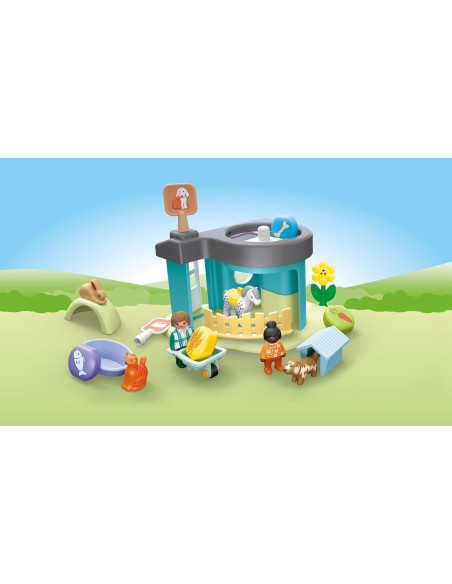 PLAYMOBIL Junior 71690 Casa de Animales