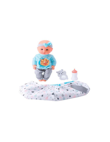 PequeBB Muñeca con pañuelo transportín