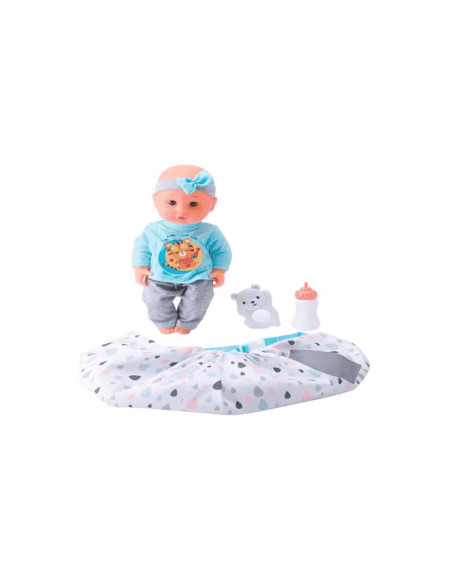 PequeBB Muñeca con pañuelo transportín