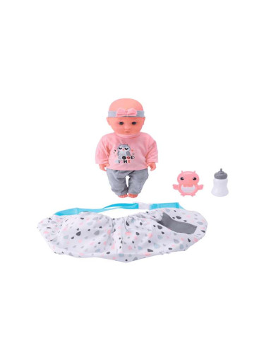 PequeBB Muñeca con pañuelo transportín