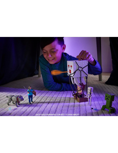 Minecraft Ghast de ataque con proyectiles