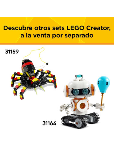 LEGO Creator 3 en 1 Robot Espacial Transformable