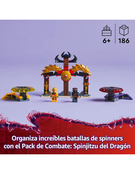 Lego Ninjago Pack de Combate: Spinjitzu del Dragón