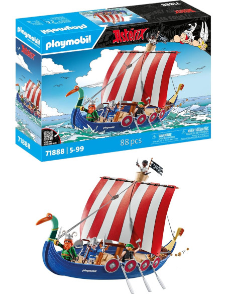 Playmobil Asterix Barco Pirata