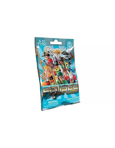 Playmobil Figuras Sobre S27 Azul