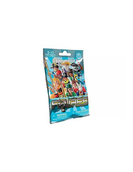 Playmobil Figuras Sobre S27 Azul