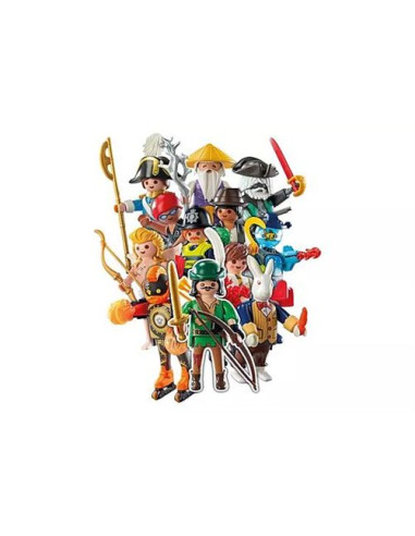 Playmobil Figuras Sobre S27 Azul