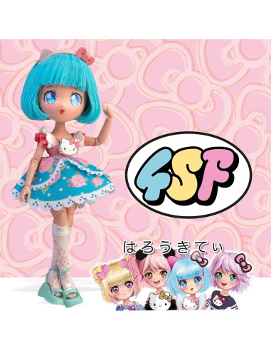 Hello Kitty Manga Doll Pretty Pink, Muñeca...