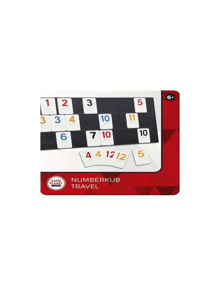 Classics Numberkub Travel – Juego de Mesa Portátil de Números