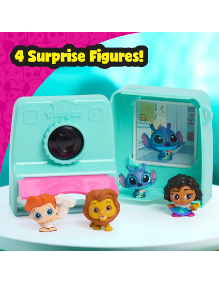 Cápsula Camara sorpresa figura Peek Serie 13 Disney Doorables