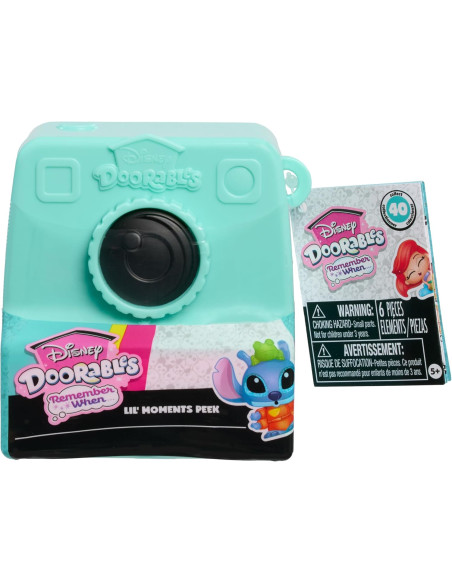 Cápsula Camara sorpresa figura Peek Serie 13 Disney Doorables