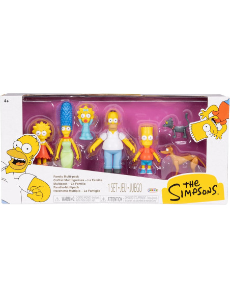 Pack Los Simpsons figuras 6 cm
