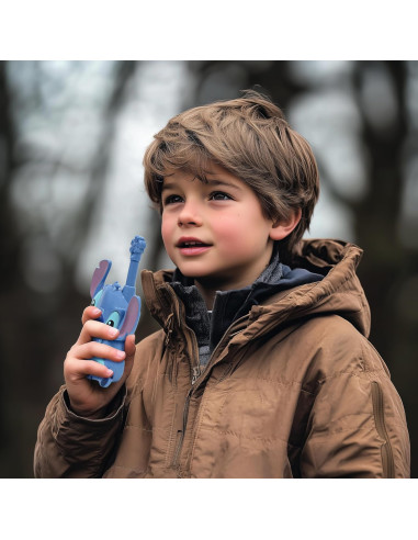 Walkie-talkies 3D Stitch y Leroy