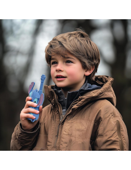 Walkie-talkies 3D Stitch y Leroy
