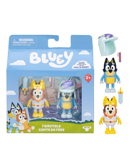Figuras Bluey Pack 2 surtidos