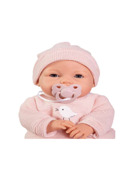 Bimba lloro mantita acolchada