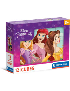 Disney Princess Paquete Cubos para Armar 6 Imágenes...