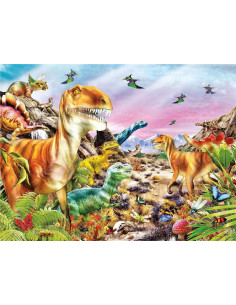 Puzzle - Isla de Dinosaurios - Supercolor Puzzle Infantil... 2