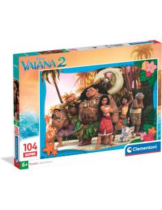 Puzzle Infantil 104 Piezas Super Disney Vaiana 
