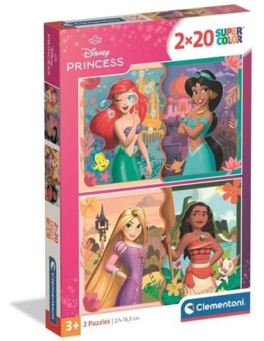 Puzzle Infantil 2X20 Piezas Walt Disney...