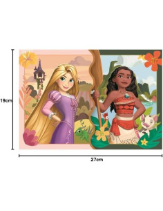 Puzzle Infantil 2X20 Piezas Walt Disney Princess - Vaian,... 2