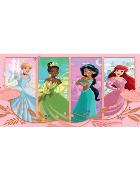Puzzle 2x60 piezas Disney Princess