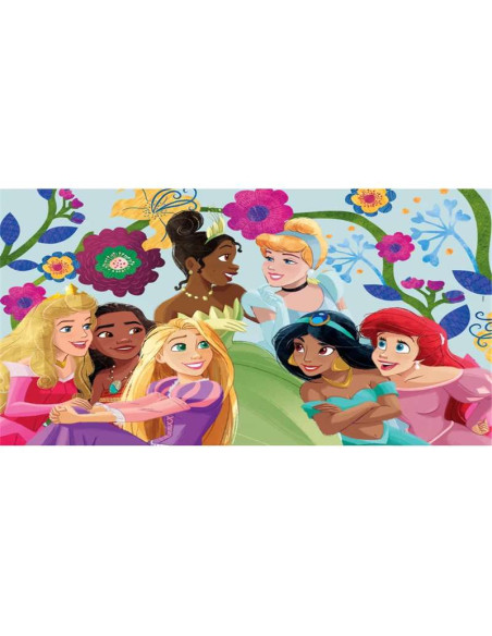 Puzzle 2x60 piezas Disney Princess