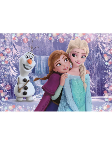 Puzzle Frozen - 2x20 piezas