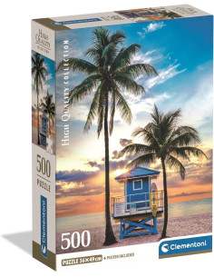 Puzzle Adulto 500 Piezas Collection Miami Beach Florida
