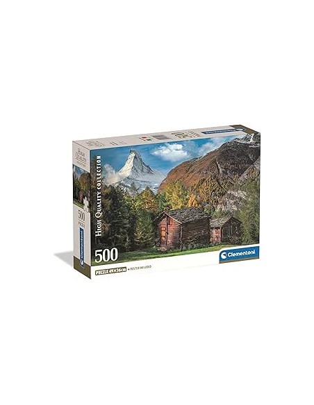 Puzzle Adulto 500 Piezas Collection Charming Matterhorn Compact Box