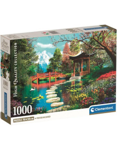 Puzzle Clementoni Jardines de Fuji de 1000 piezas 