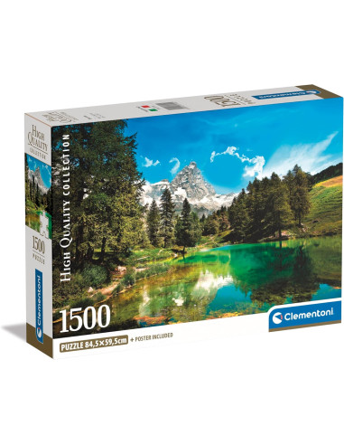 Puzzle Clementoni Lago Azul de 1500 piezas 31720