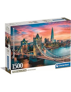 Clementoni - 1500 piezas London Twilight