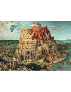 Puzzle Adulto 1500 Piezas Museum Babel Tower Compact Box 2