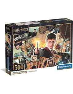 Puzzle de 1500 Piezas, Serie Especial, Tema Harry Potter,...