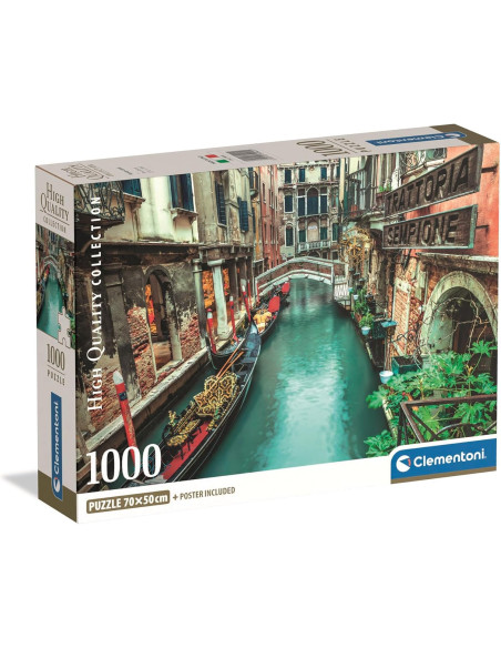 Puzzle Adulto 1000 Piezas Collection Canal Venicia Compact Box