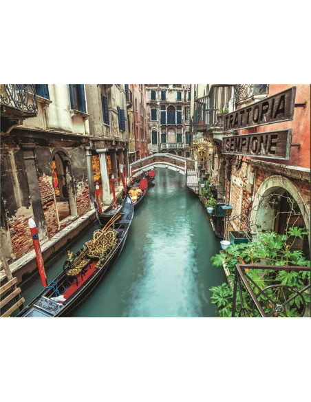 Puzzle Adulto 1000 Piezas Collection Canal Venicia Compact Box