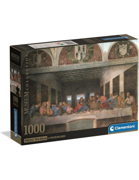 Puzzle Adulto 1000 Piezas Museo La Última Cena Caja Compacta