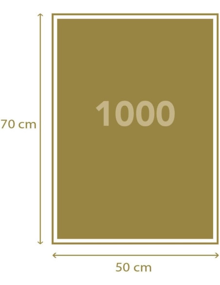 Puzzle Clementoni Los Girasoles de 1000 piezas