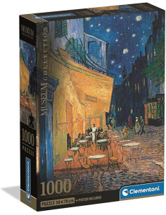 Puzzle Adulto 1000 Piezas Museum Cafe Terrace V.Gogh...