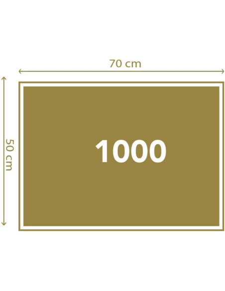 Museum Clementoni - Puzzle Adulto 1000 Piezas Liberty Leading Compact Box