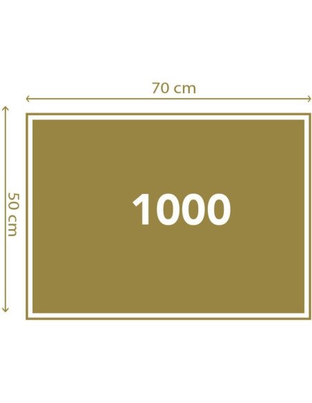 Puzzle Adulto 1000 Piezas Collection Calles de Paris Compact Box