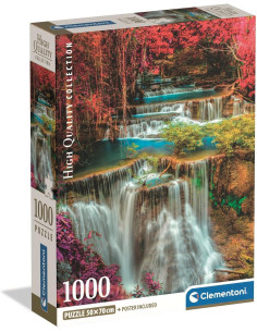 Puzzle Clementoni Cataratas tailandesas de 1000 piezas