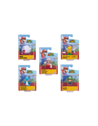 Super Mario Surtido Figura 6 Cm 