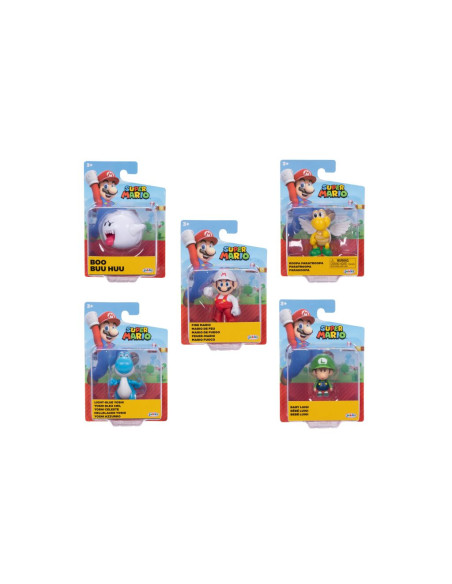 Super Mario Surtido Figura 6 Cm 