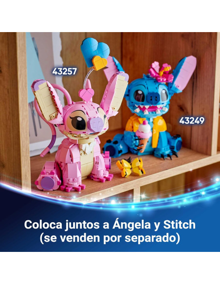 LEGO | Disney Ángela - Juguete de Construcción de Lilo y Stitch