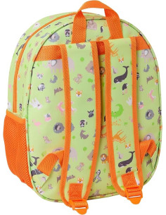 TIGER 3D - Mochila Escolar, con Diseño 3D 33cm 2