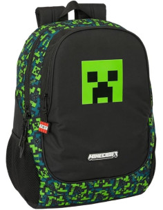 MINECRAFT TNT - Mochila Escolar Infantil, Ideal para...