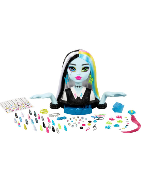 Monster High, Muñeca con Cabeza de Estilo Frankie de MH